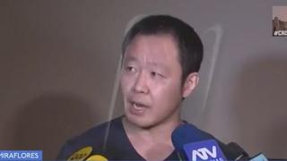 Kenji Fujimori: "Lamento que Keiko Fujimori se preste para actos delincuenciales" (VIDEO)
