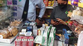 San Borja : Encuentran cigarros bambas en tiendas