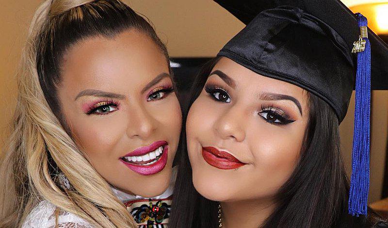 Hermana de Josetty Hurtado muestra su gran talento para maquillar