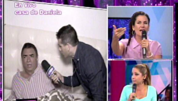 ¿Qué hace 'Cachicho' en la cama de Daniela Cilloniz? [VIDEO]