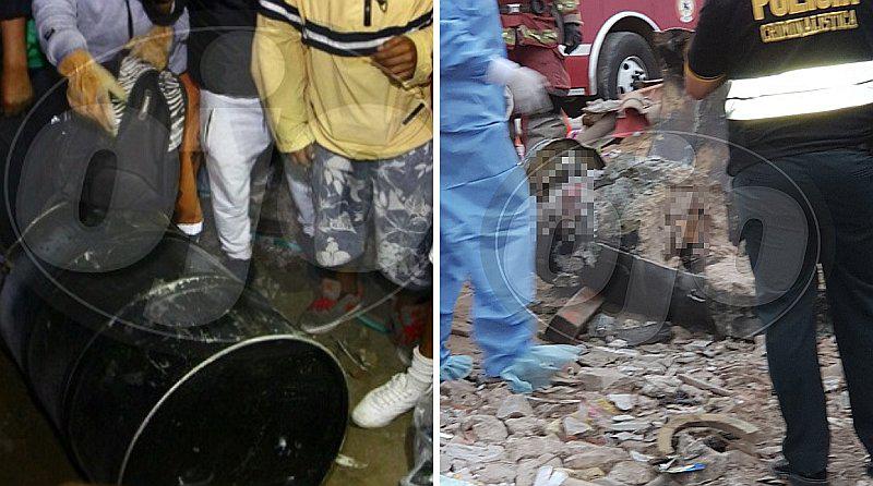 Mujer asesinada dentro de cilindro en VES: policía revela los primeros datos (VIDEOS)