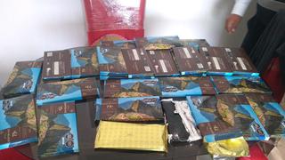 Pueblo Libre: decomisan cocaína en 28 cajas de chocolate que iban a enviar a Japón |VIDEO