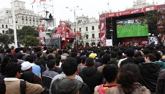 Uruguay vs. Perú: Encuentro se verá en pantalla gigante en la Plaza de Armas