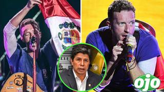 Chris Martin, vocalista de Coldplay, manda sablazo a Pedro Castillo durante concierto: “Fuera Castillo” 