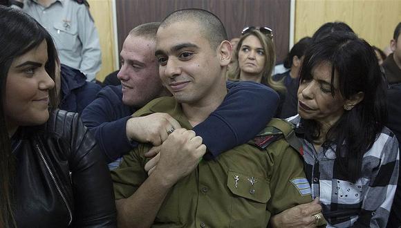 Israel: militar que mató a palestino herido en el piso es héroe para algunos israelíes