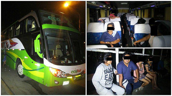Delincuentes asaltan a pasajeros de bus que partieron de Lima a Trujillo (FOTOS)