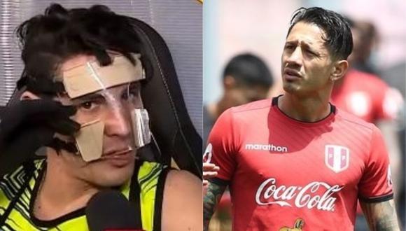 Facundo González fue bautizado como el 'Lapadula' de EEG tras aparecer con protector facial. (Foto: Captura de video/Instagram)