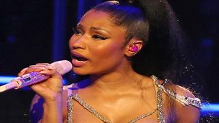 Nicki Minaj mostró más de la cuenta en pleno concierto [VIDEO]