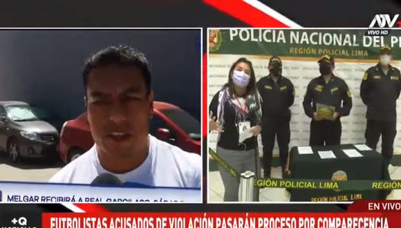Omar Tejeda fue detenido por la Policía en un departamento de Miraflores tras ser acusado de intento de violación secual contra una joven. (ATV+)