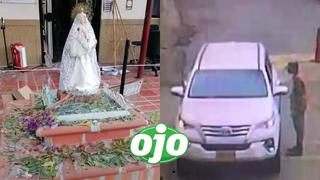 Estatua de la Virgen del Carmen resultó intacta tras la explosión de coche bomba en Cúcuta