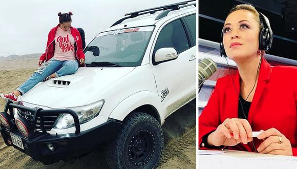 Periodista Fernanda Kanno es víctima de robo: desmantelaron su camioneta 