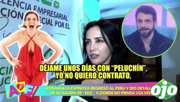 Rosángela implora a Gigi Mitre conducir con Rodrigo González: “No voy a ir con mi serrucho”