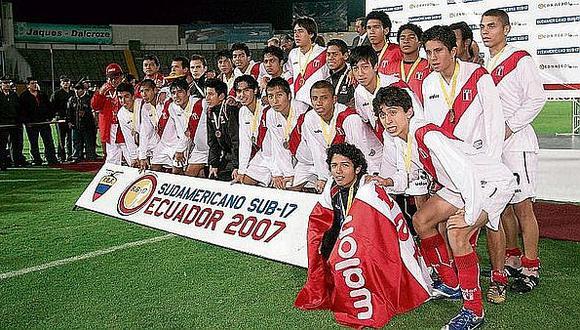 La selección peruana sub 17 del 2007 clasificó al mundial de Corea del Sur, pero no pudo sostener su rendimiento. (Foto: Archivo)