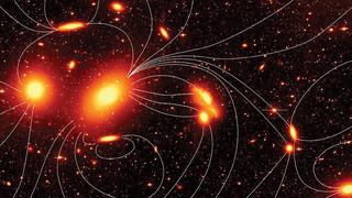 ​Observan por primera vez campos magnéticos en galaxias cercanas