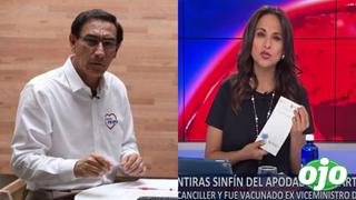 Rosana Cueva muestra su cartilla de vacunación para desmentir a Vizcarra: “Carece de verosimilitud” │VIDEO