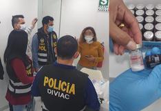 Decomisan medicamentos gratuitos para el tratamiento del COVID en una clínica de Miraflores