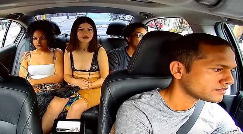 YouTube: taxista no se da cuenta y sufre robo de su propina por sexy pasajera (VIDEO)