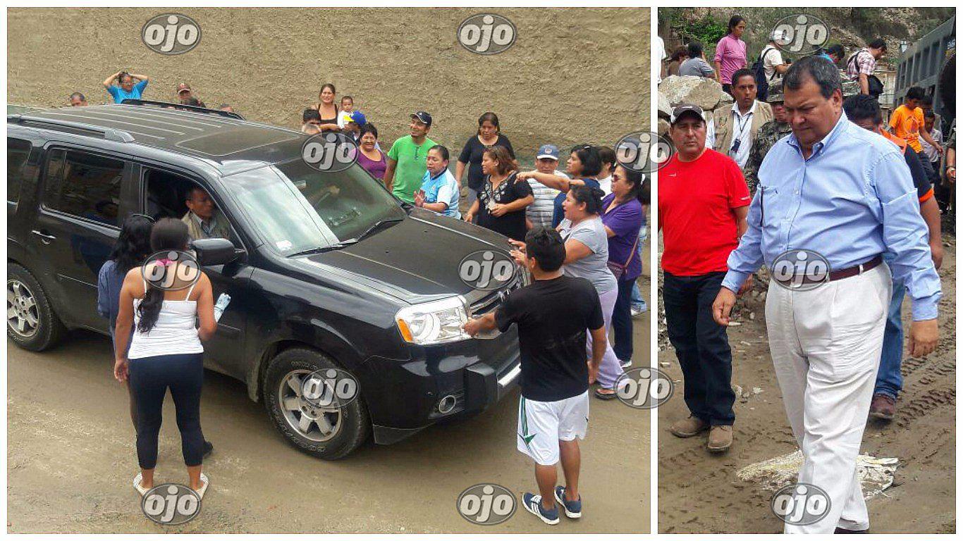 Huaico en Santa Eulalia: esto es lo que sucedió entre vecinos y ministro de Defensa