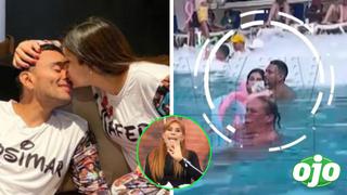 “Josimar está siendo infiel” Magaly reacciona a los besos de María Fe y el salsero