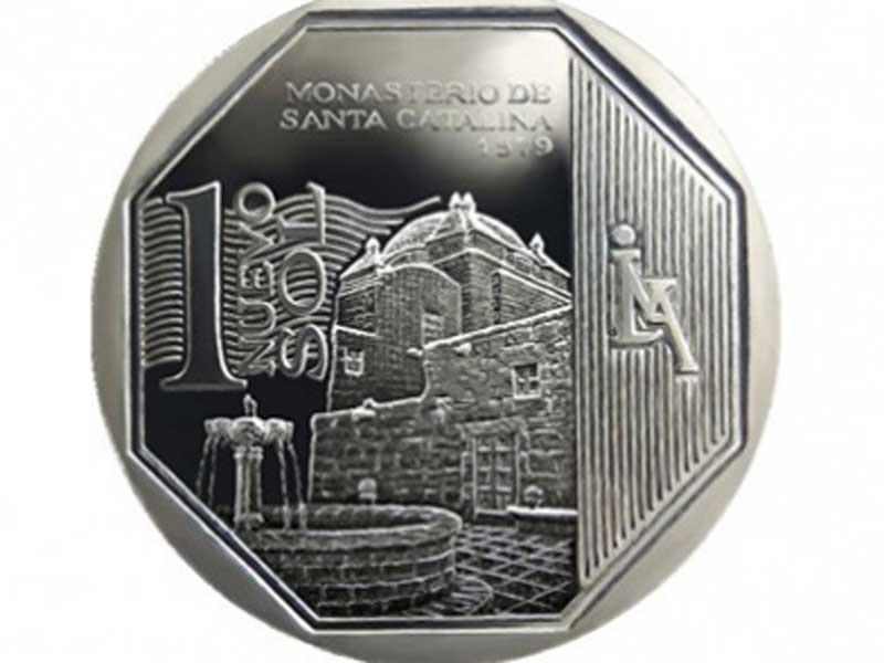 BCR emite nueva moneda de S/.1.00 alusivo al monasterio de Santa Catalina