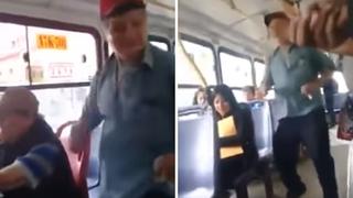Cobrador de bus baila "Caballo viejo" y alegra el viaje a los pasajeros (VIDEO)