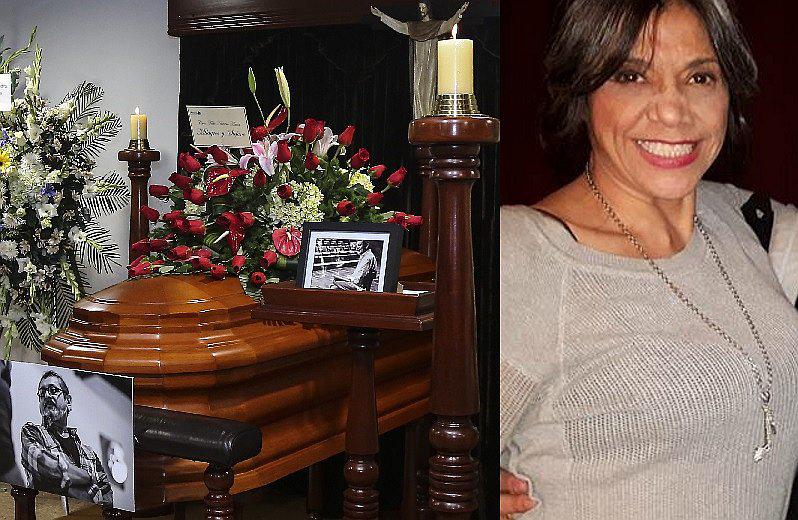 Ricky Tosso: Bettina Oneto lloró desconsoladamente sobre su ataúd