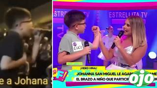 “Yo la pateaba, pero fui inteligente y la fregué con la mirada”: Niño lanza estocada a Johanna por jalonearlo 