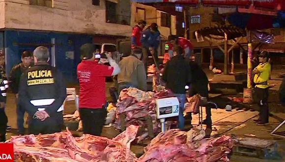 Incautan 7 toneladas de carne de caballo que era vendido a mercados de Lima Norte | VÍDEO