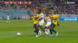 Ecuador, al borde de la eliminación por dudoso penal: Sarr anotó el 1-0 de Senegal | VIDEO
