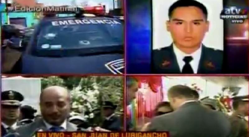 Rímac: Ministro Pérez Guadalupe acudió a velatorio de policías fallecidos [VIDEO]