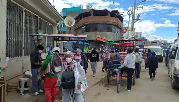 Huancayo: ambulantes que vendan pasadas las 10 de la mañana serán pasible al decomiso de sus productos, señaló el funcionario municipal. (Foto: Difusión)