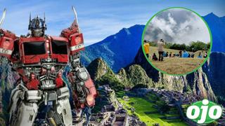 Transformers en Perú: se graba en Machu Picchu con lluvia y modernos drones | VIDEO