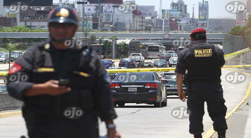 Vía Expresa: Un muerto deja asaltan a vehículo a mano armada 
