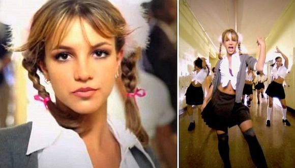 Britney Spears se viste de colegiala y recuerda 'Baby One More Time'