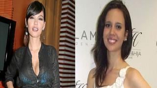 Lucia Oxenford y Angie Jibaja liman asperezas 