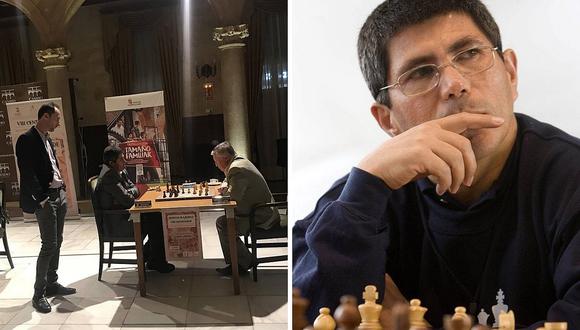 Peruano Julio Granda derrota a leyenda del ajedrez Anatoli Kárpov en España 