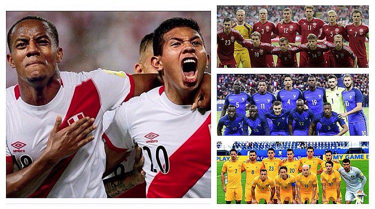 ​Grupo de Perú en Rusia 2018: fecha, lugar y hora de sus partidos en el mundial