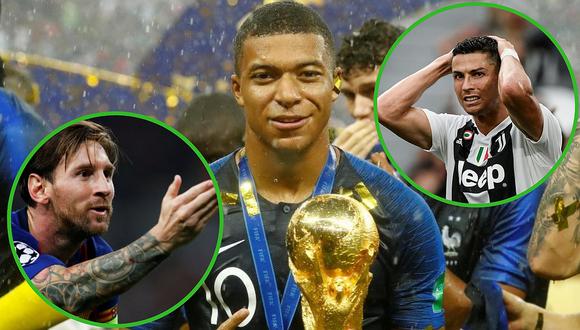 Kylian Mbappé destrona a Lionel Messi y Cristiano Ronaldo y es el futbolista más caro del mundo