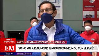 Martín Vizcarra sobre polémica por audios: “Dejemos las artimañas y pongámonos a trabajar” | VIDEO 