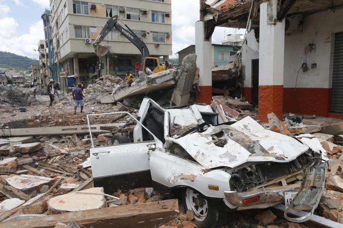 Imagen referencial. Terremoto en Ecuador - Gonzalo Córdova