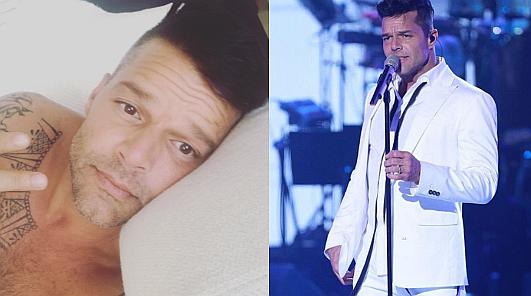 Ricky Matín y su novio lucen sexys y elegantes en los Globos de Oro (FOTOS)