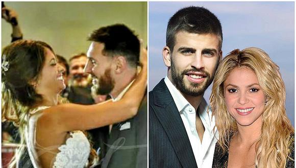 La boda de Messi y Antonella: se filtra la primera foto de Shakira y Gerard Piqué  