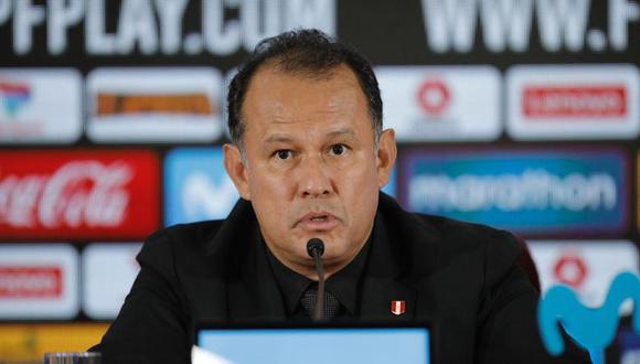 Juan Reynoso anunció conferencia de prensa previo al Perú vs. Argentina. (Foto: El Comercio)