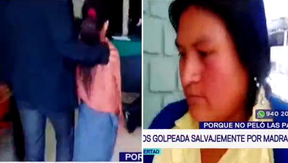 Niña fue brutalmente golpeada por su madrastra al no pelar bien las papas (VIDEO)
