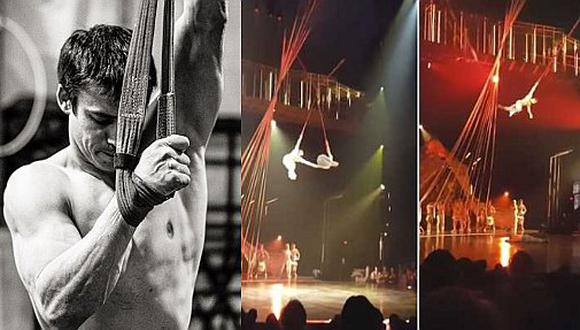 Acróbata perdió la vida durante riesgoso acto en el Cirque du Soleil 