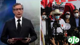 Federico Salazar a Castillo: “Si no garantiza la integridad de los periodistas, dejaremos de trasmitir sus eventos” 