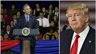 Barack Obama habló sobre Donald Trump y le pidió esto a los jóvenes (FOTOS Y VIDEO)