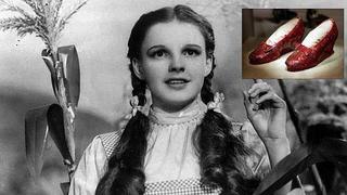 ​FBI recupera zapatos rojos que Judy Garland usó en "El Mago de Oz"