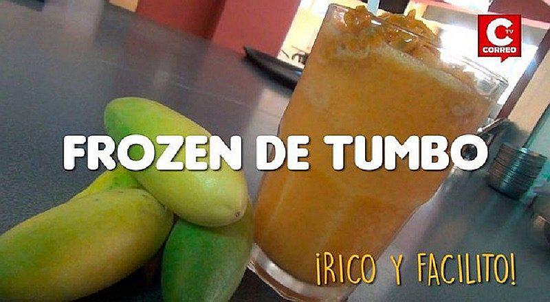 ¡Qué rico!: Frozen de tumbo, una bebida que refrescará a todos [VIDEO]