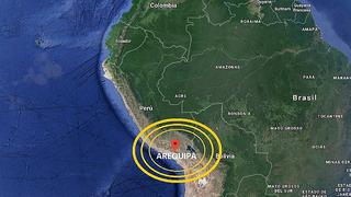 ​Arequipa: sismo de magnitud 3.4 se registró en Caylloma esta madrugada
